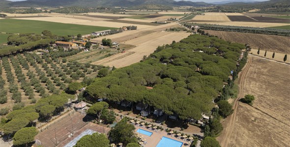 Mobilní domky kemp Costa d'Argento - Village Club Capalbio