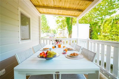 Mobilní domky kemp Centro Vacanze Villaggio San Francesco - Itálie, Benátská rivijera - Mobilní domky kemp Centro Vacanze Villaggio San Francesco - mobilní domek typu Superior