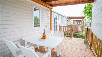 Mobilní domky kemp Centro Vacanze Villaggio San Francesco - Itálie, Benátská rivijera - Mobilní domky kemp Centro Vacanze Villaggio San Francesco - mobilní domek typu Premium