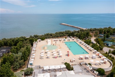 Mobilní domky kemp Rosapineta Village