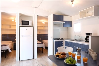 Mobilní domky kemp Rosapineta Village - Itálie, Benátská rivijera, Mobilní domky kemp Rosapineta Village - mobilní domek typu Plus