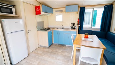 Mobilní domky kemp Rosapineta Village - Itálie, Benátská rivijera, Mobilní domky kemp Rosapineta Village - mobilní domek typu Plus